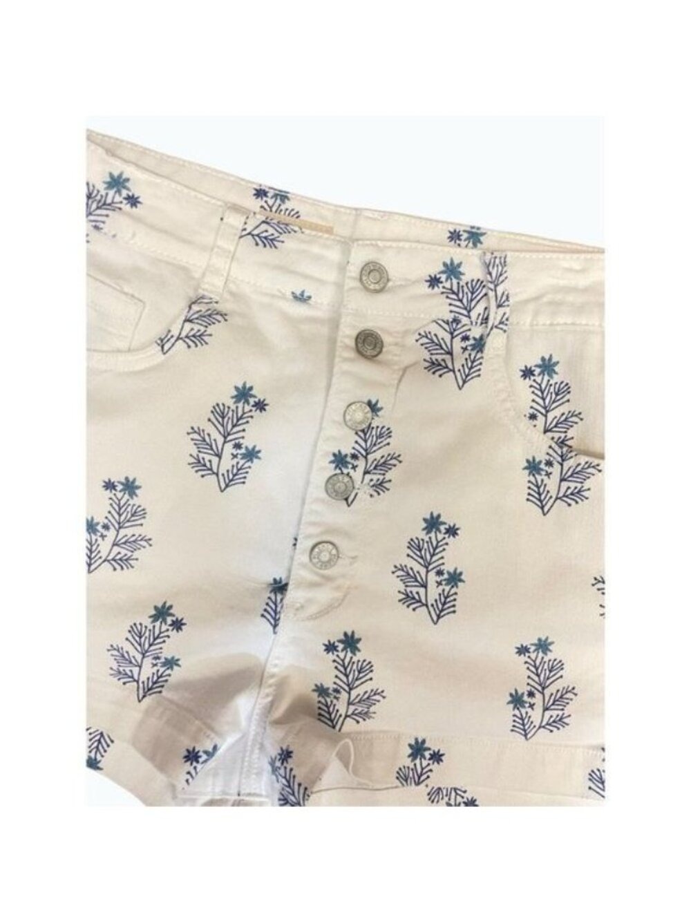Pilcro Ultra High-Rise Denim Shorts size 32 fit 31 - Picture 7 of 10